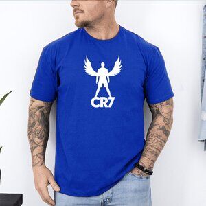 Cristiano Ronaldo Heat Pressed Graphic Tee | Men’s Soccer Shirt S-2XL